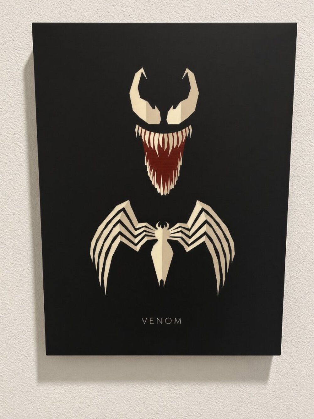 Marvel Venom Canvas Wall Decor Spiderman Home Decor 12x16 Official Licensed